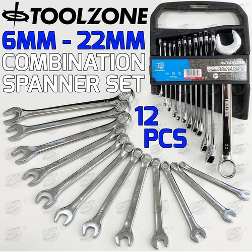 Combination spanner set 12pc - set, 6