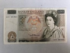 Old Fifty £50 Pound Note Good