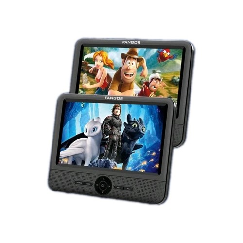 Fangor dual screen dvd - fangor, 10.1