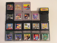 18 X Nintendo Gameboy & Color Games Joblot Bundle Shrek Rayman Gremlins