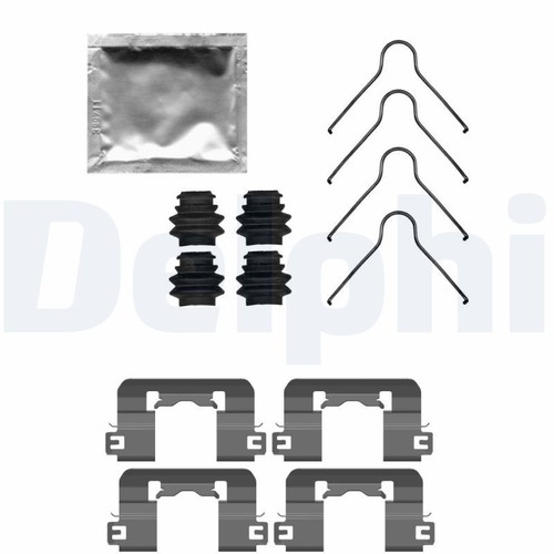 Delphi lx0741 disc - delphi, pad
