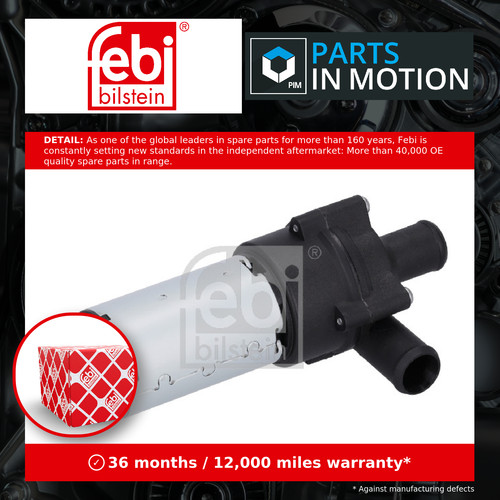Water pump for parking heater - water,