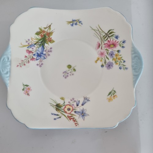 Vintage shelley wild flowers - vintage,