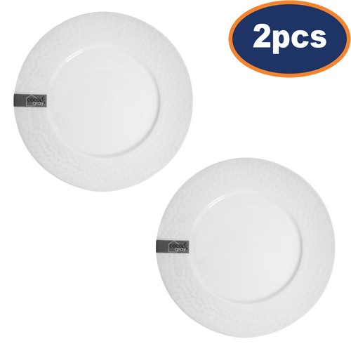 2pcs porcelain dinner plate - porcelain,