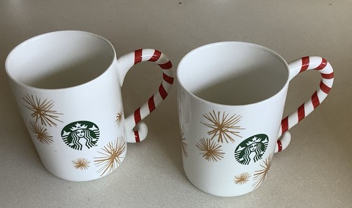 Starbucks candy cane handle - starbucks,