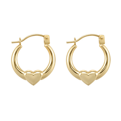 Genuine 9ct yellow gold - gold, round