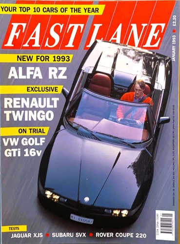Fast lane magazine jan 1993 - lane, jan-1993