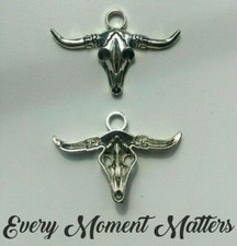 10 x Tibetan Silver COWS BULL