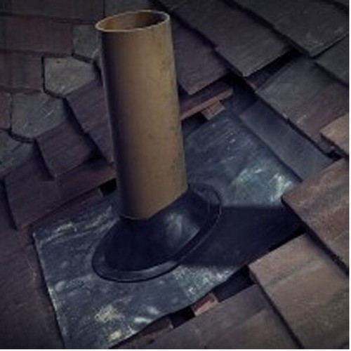 Soil vent lead angled - &,