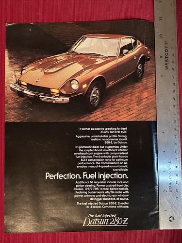 Datsun 280 fuel injected car - fuel,