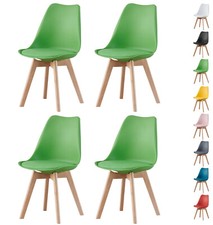 4pcs dining chairs soft padded - dining,