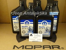 Engine Oil 5W-30 68218920AC New Genuine Mopar 5X0.946L