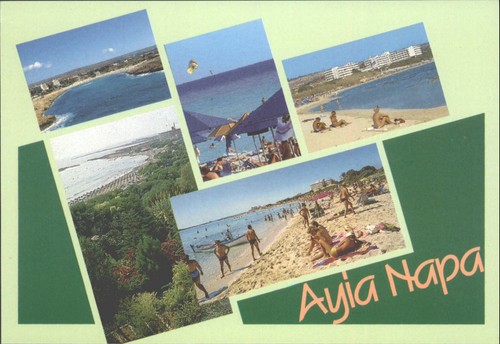 Vintage ayia napa cyprus - ayia,