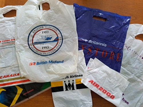 Mixed lot vintage airline - of,