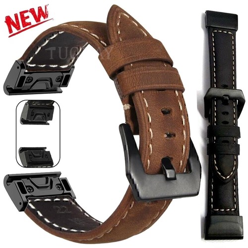 Leather watch band strap - watch,