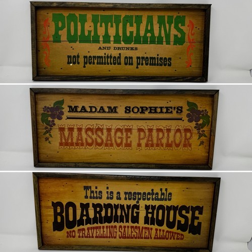 Wall signs plaques - 3,