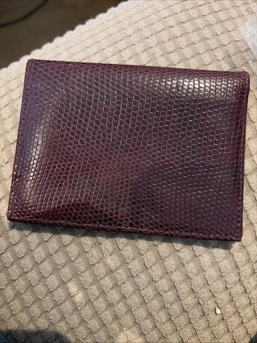 Asprey red leather business - asprey,
