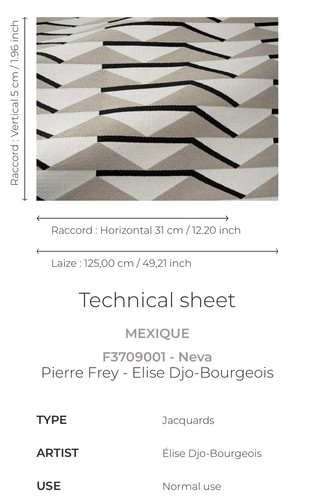 Pierre frey mexique neva 2 - in,