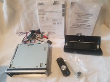 JVC Car CD Receiver Face Off Front+Remote Boxed