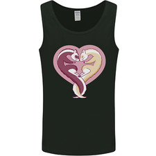 Ferret Heart Mens Vest Tank