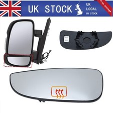 Left Door Wing Mirror Glass