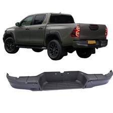 NEW BLACK REAR BUMPER