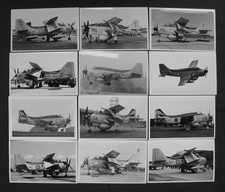 FAIREY GANNET AEW.3 - ORIGINAL B/W PHOTOS x12 RARE Lot.9