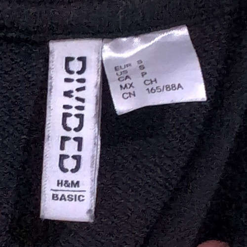Divided black sleeveless - h&m,