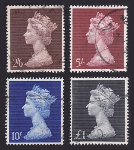 Qeii sg787 sg790 good fine - gb,