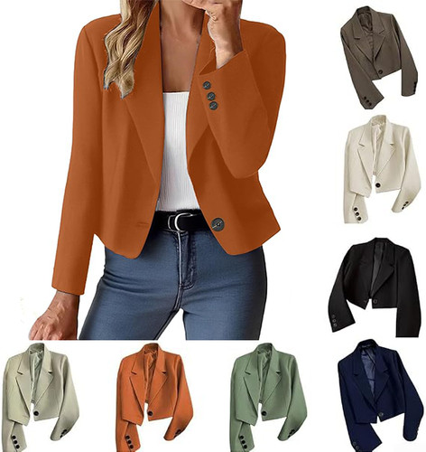 Womens cropped blazer - womens,