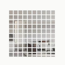 100 Pcs Small Acrylic Mirror