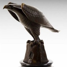Bronze Falcon Statue EAGLE