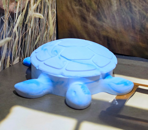 White turtle garden statue - white,
