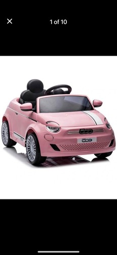 Fiat 500e ride pink kids - fiat,