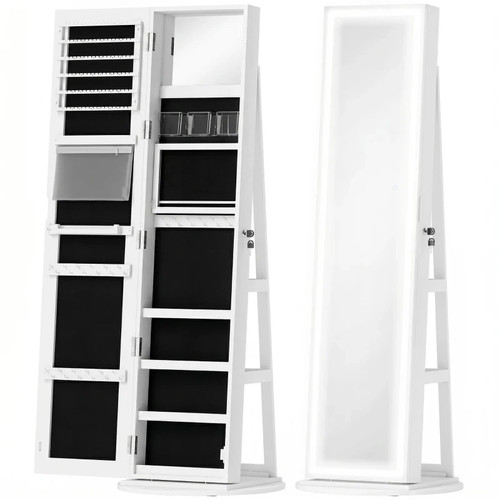 Lockable jewellery cabinet - lockable,