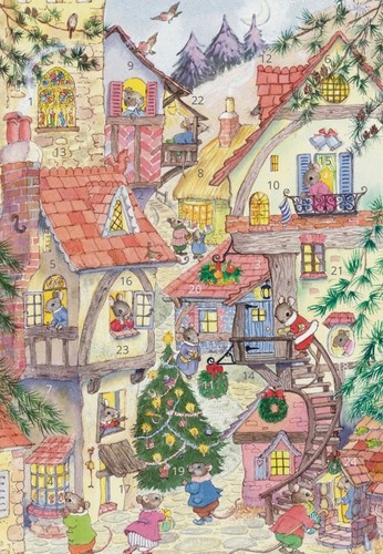 Traditional nostalgic advent - traditional,