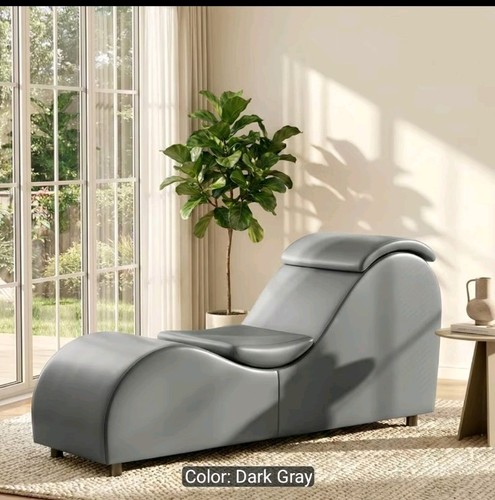 Faux leather yoga - leather, chair