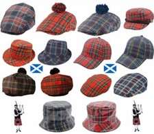 Fidra Scottish Tartan hats
