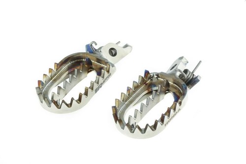 Raptor titanium foot pegs - foot, fits