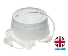Ceiling Pull Cord Switch 10A 1Way or 2Way Toilet Light Switches SN8300