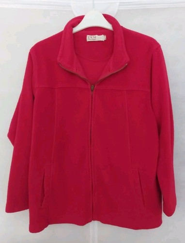 Ewm ladies red fleece - ladies,