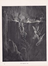 1870 GUSTAVE DORE Print - "The