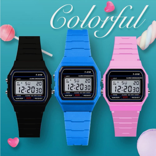 F91w classic new digital retro - classic,