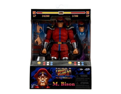 Jada bison street fighter - m.bison, 6"