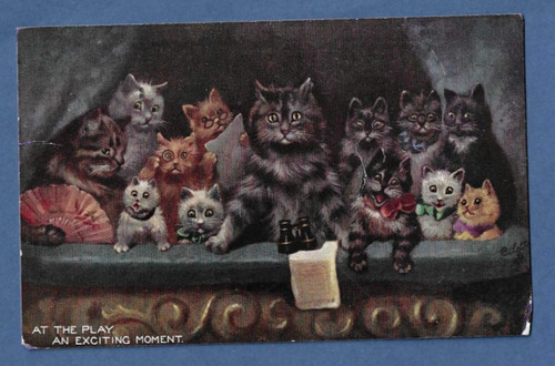 Louis wain anthropomorphic cat - louis,