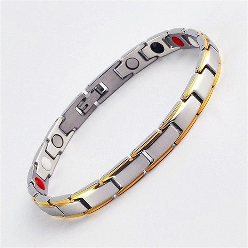 Magnetic bracelet silver - silver, &