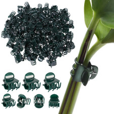 Orchid Plant Support Clips Small Garden Stem Clips Mini 1cm Plastic Flower Clamp