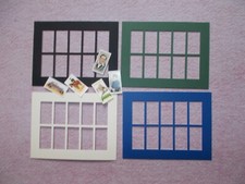 4 CIGARETTE CARD MOUNTS FOR 10 STANDARD CARDS