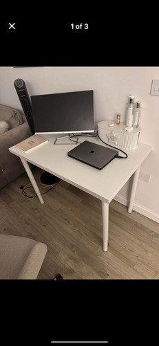 Ikea white desk with - ikea,