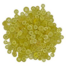 Tiny Buttons Single Colours - 8-12mm Small Sizes Mini Crafts Sewing Card Making